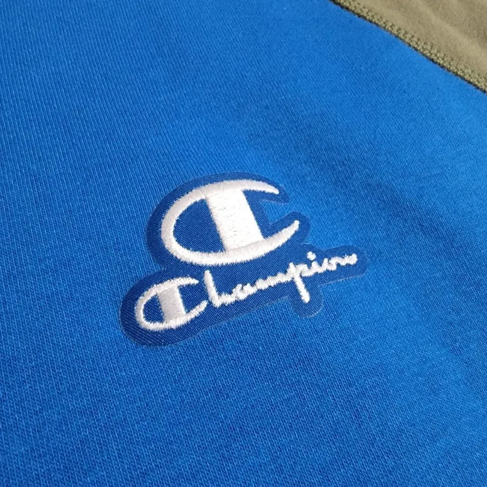 Champion Reverse Weave Classic Fleece Patchwork Hoodie Men's size M